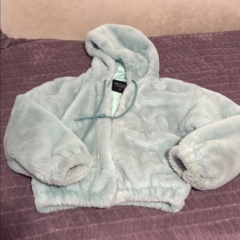 Cozy Light Blue Jacket